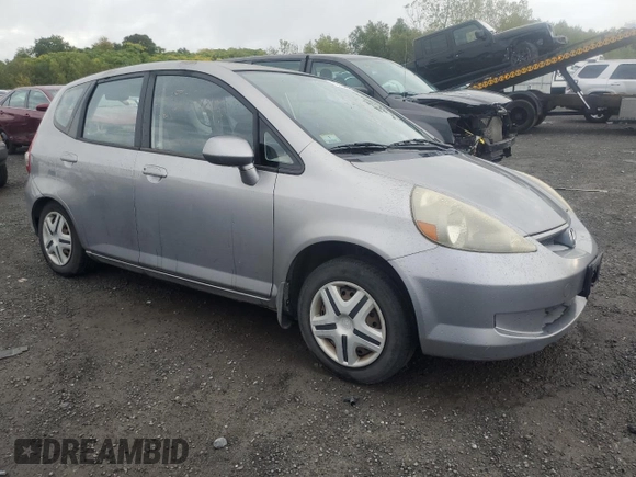 2007 Honda Fit with VIN JHMGD38417S025157, listed as a Copart auction lot 72768984 with 128,944 mi miles and Clean Title. Bid and sale history available at carsss.com. Image 4.