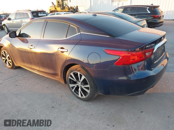 2017 Nissan Maxima SV with VIN 1N4AA6AP2HC360242, listed as a IAAI auction lot 41026077 with 149,597 mi miles and . Bid and sale history available at DreamBid. Image 3.