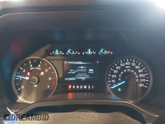 2015 Ford F-150 XLT with VIN 1FTEW1EFXFFB14990, listed as a IAAI auction lot 41681520 with 121,255 mi miles. Bid and sale history available at carsss.com. Image 7.