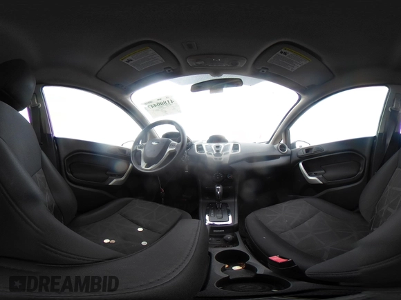 2012 Ford Fiesta SE with VIN 3FADP4BJ0CM155729, listed as a IAAI auction lot 41800447 with 90,091 mi miles. Bid and sale history available at carsss.com. Image 18.