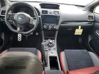 2021 Subaru WRX STI with VIN JF1VA2S69M9811240, listed as a Copart auction lot 81196594 with 29,333 mi miles and Salvage title. Bid and sale history available at DreamBid. Image 8.