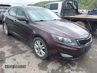 2011 Kia Optima EX with VIN KNAGN4A69B5148919, listed as a IAAI auction lot 42133805 with 112,114 mi miles and . Bid and sale history available at carsss.com. Image 1.