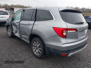 2019 Honda Pilot EX-L z VIN 5FNYF5H55KB045230, wystawiony jako IAAI lot #41953954 z przebiegiem 101 721 mil mil oraz . Historia ofert i sprzedaży dostępna na DreamBid. Obrazek 3.