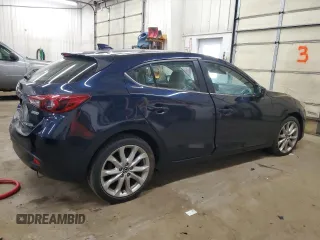 2015 Mazda 3 S Grand Touring with VIN JM1BM1M37F1255707, listed as a Copart auction lot 50384255 with 92,111 mi miles and Salvage Title. Bid and sale history available at DreamBid. Image 3.