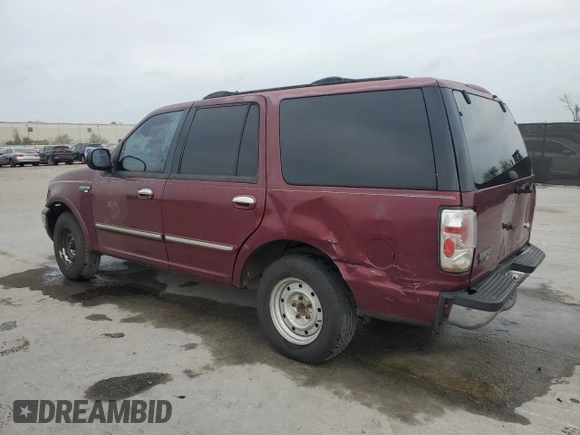 2000 Ford Expedition XLT with VIN 1FMRU1569YLA22051, listed as a Copart auction lot 47733465 with 0 mi miles and Salvage Title. Bid and sale history available at carsss.com. Image 2.