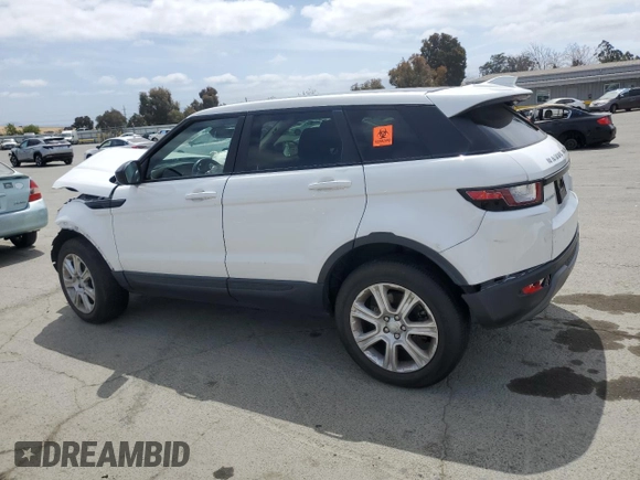 2017 Land Rover Range Rover Evoque SE with VIN SALVP2BG2HH180014, listed as a Copart auction lot 54625485 with 83,674 mi miles and Clean Title. Bid and sale history available at carsss.com. Image 2.