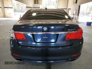 2011 BMW 7 Series 740i with VIN WBAKA4C53BC392488, listed as a Copart auction lot 77876674 with 0 mi miles and Salvage Title. Bid and sale history available at carsss.com. Image 6.