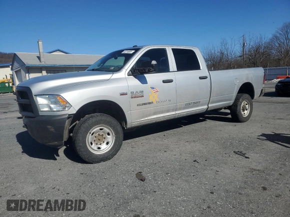 2018 Ram 2500 Tradesman with VIN 3C6TR5HT4JG231079, listed as a Copart auction lot 43718855 with 173,838 mi miles and Salvage title. Bid and sale history available at DreamBid. Image 1.