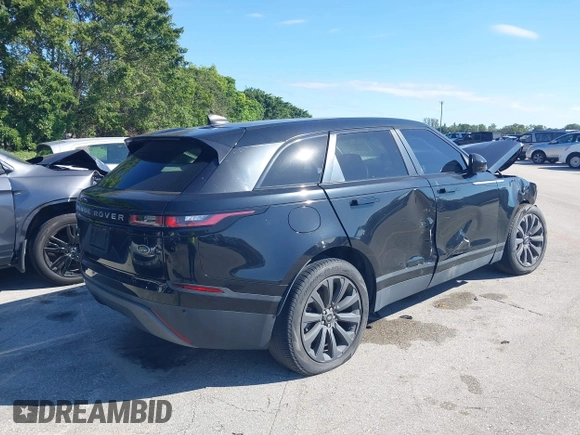 2020 Land Rover Range Rover Velar S with VIN SALYB2FV1LA252861, listed as a IAAI auction lot 30038476 with 16,618 mi miles and . Bid and sale history available at DreamBid. Image 4.