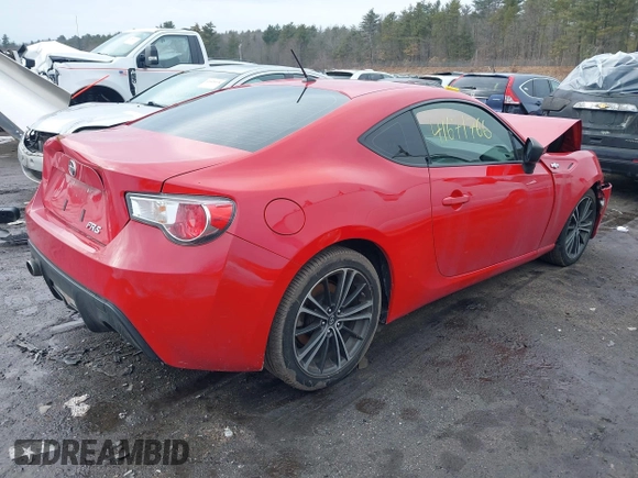 2013 Scion FR-S with VIN JF1ZNAA14D2710394, listed as a IAAI auction lot 41671766 with 53,405 mi miles. Bid and sale history available at carsss.com. Image 4.