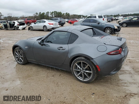 2022 Mazda MX-5 Miata Grand Touring z VIN JM1NDAM77N0508223, wystawiony jako Copart lot #45169125 z przebiegiem 8 913 mil mil oraz Szkoda całkowita • Salvage title. Historia ofert i sprzedaży dostępna na DreamBid. Obrazek 2.