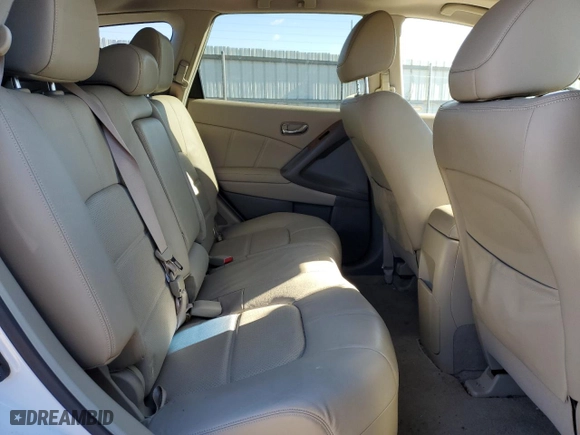 2012 Nissan Murano LE with VIN JN8AZ1MW3CW234587, listed as a Copart auction lot 86811454 with 71,120 mi miles and Salvage Title. Bid and sale history available at carsss.com. Image 11.