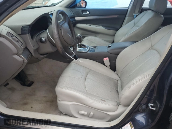 2011 Infiniti G25 with VIN JN1DV6AP5BM602330, listed as a Copart auction lot 56506515 with 193,996 mi miles and Salvage title. Bid and sale history available at DreamBid. Image 7.