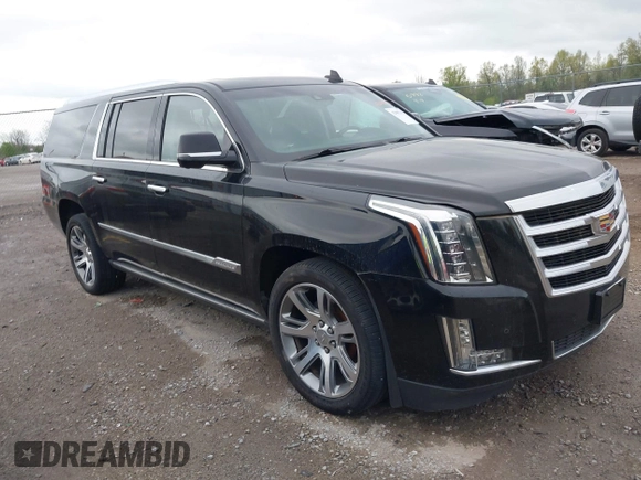 2015 Cadillac Escalade ESV Premium z VIN 1GYS4TKJ3FR726972, wystawiony jako IAAI lot #42085232 z przebiegiem 234 115 mil mil oraz . Historia ofert i sprzedaży dostępna na DreamBid. Obrazek 1.