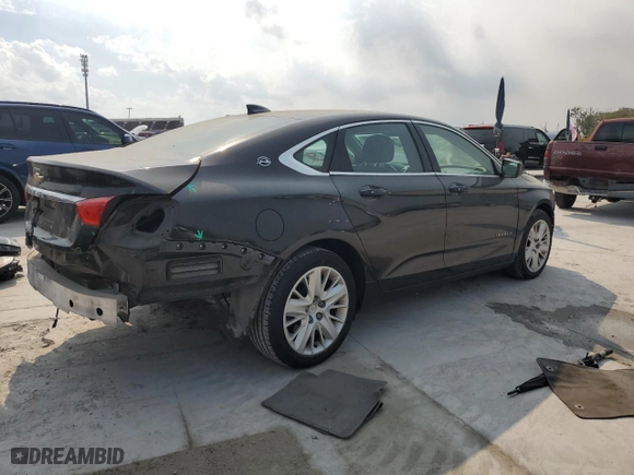 2018 Chevrolet Impala LS with VIN 2G11X5SAXJ9141855, listed as a Copart auction lot 44892675 with 84,644 mi miles and Salvage Title. Bid and sale history available at carsss.com. Image 3.