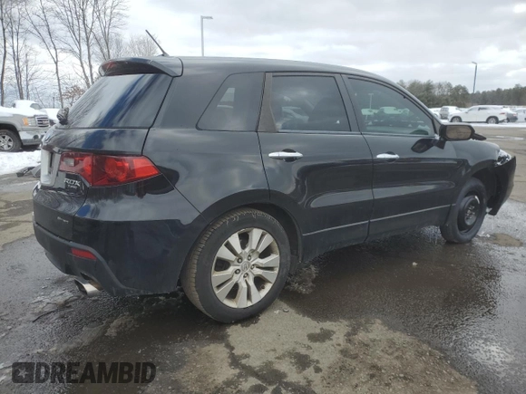 2010 Acura RDX with VIN 5J8TB1H29AA002880, listed as a Copart auction lot 44302955 with 170,396 mi miles and Salvage Title. Bid and sale history available at carsss.com. Image 3.