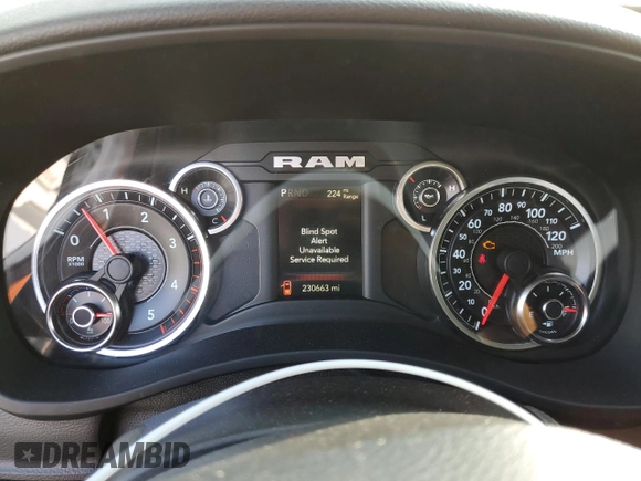 2020 Ram 3500 Big Horn with VIN 3C63RRHL0LG177225, listed as a Copart auction lot 44219355 with 230,663 mi miles and Clean Title. Bid and sale history available at carsss.com. Image 9.