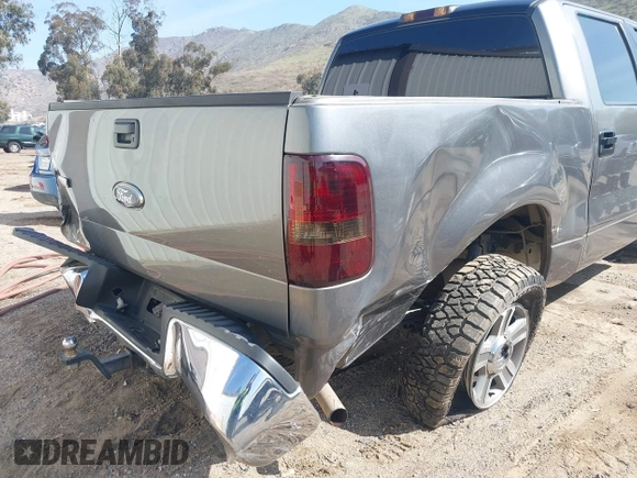 2007 Ford F-150 XLT with VIN 1FTRW12W47KC10337, listed as a IAAI auction lot 41568915 with 189,685 mi miles. Bid and sale history available at carsss.com. Image 6.