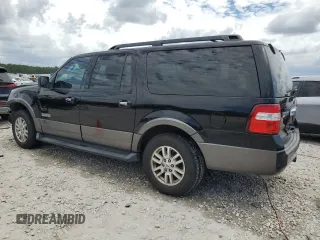2007 Ford Expedition EL XLT with VIN 1FMFK15537LA92630, listed as a Copart auction lot 59059594 with 239,346 mi miles and Salvage Title. Bid and sale history available at carsss.com. Image 2.