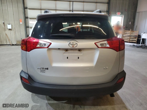 2014 Toyota RAV4 LE with VIN JTMZFREV1EJ022637, listed as a Copart auction lot 48889695 with 66,598 mi miles and Salvage Title. Bid and sale history available at carsss.com. Image 6.