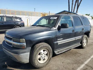 2001 Chevrolet Tahoe LS with VIN 1GNEK13T71R170422, listed as a Copart auction lot 77896614 with 341,774 mi miles and Salvage Title. Bid and sale history available at carsss.com. Image 1.