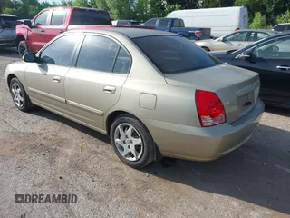 2005 Hyundai Elantra GLS with VIN KMHDN46DX5U109033, listed as a IAAI auction lot 42586032 with 119,550 mi miles and . Bid and sale history available at DreamBid. Image 3.