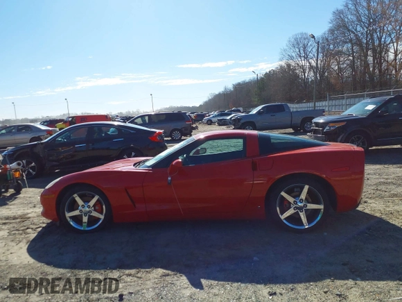 2008 Chevrolet Corvette with VIN 1G1YY25WX85124417, listed as a IAAI auction lot 41644594 with 53,067 mi miles. Bid and sale history available at carsss.com. Image 14.