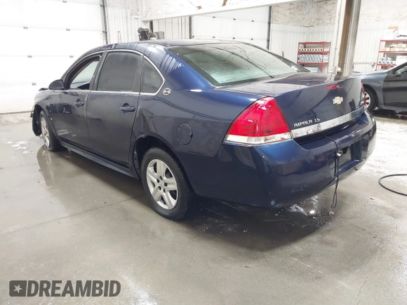 2009 Chevrolet Impala LS with VIN 2G1WB57K391275879, listed as a IAAI auction lot 41816069 with Not Provided miles and . Bid and sale history available at DreamBid. Image 3.