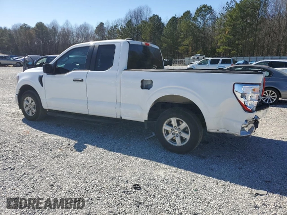 2023 Ford F-150 XL with VIN 1FTEX1CP3PKE58842, listed as a Copart auction lot 44503125 with 63,909 mi miles and Salvage title. Bid and sale history available at DreamBid. Image 2.
