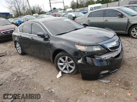 2012 Acura TL Technology z VIN 19UUA8F59CA036110, wystawiony jako Copart lot #54226225 z przebiegiem 125 151 mil mil oraz Szkoda całkowita • Salvage title. Historia ofert i sprzedaży dostępna na DreamBid. Obrazek 4.