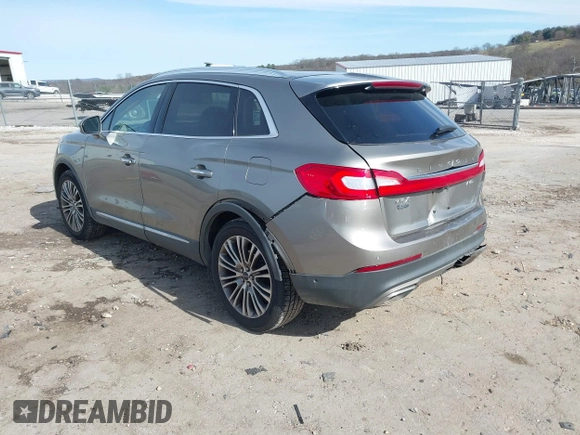 2016 Lincoln MKX Reserve with VIN 2LMTJ8LR0GBL53544, listed as a IAAI auction lot 41729454 with 92,068 mi miles. Bid and sale history available at carsss.com. Image 3.
