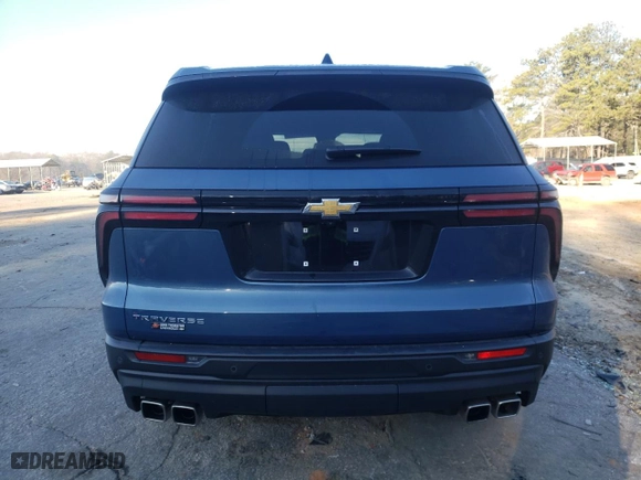 2024 Chevrolet Traverse FWD LS with VIN 1GNEREKS6RJ168327, listed as a Copart auction lot 46338135 with 11,017 mi miles and Salvage Title. Bid and sale history available at carsss.com. Image 6.