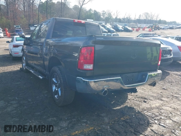 2016 Ram 1500 Lone Star with VIN 1C6RR6LTXGS269635, listed as a IAAI auction lot 41203227 with 157,077 mi miles. Bid and sale history available at carsss.com. Image 3.