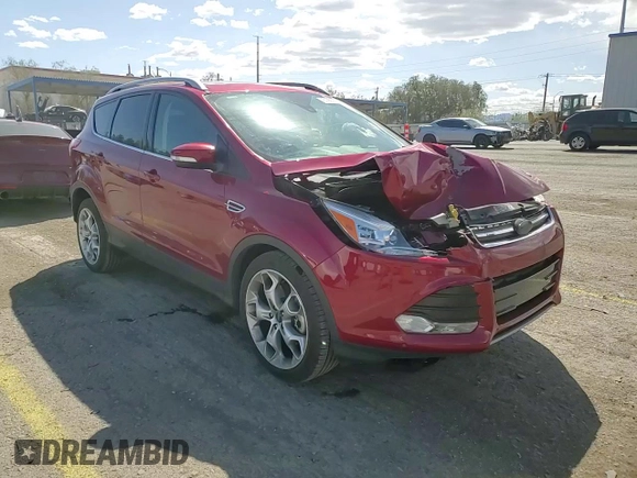 2015 Ford Escape Titanium with VIN 1FMCU0J99FUB88058, listed as a Copart auction lot 51992055 with 44,409 mi miles and Salvage Title. Bid and sale history available at carsss.com. Image 11.