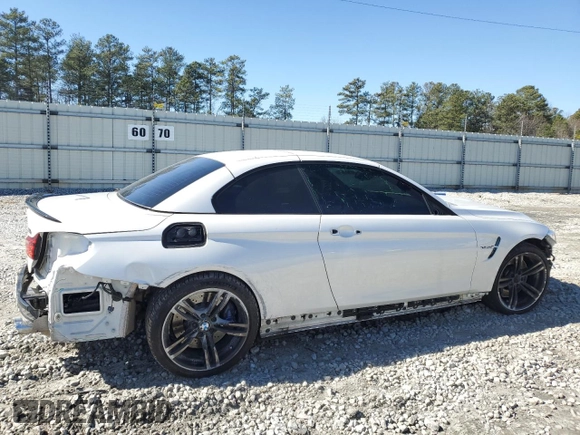 2016 BMW M4 with VIN WBS3U9C59GP970064, listed as a Copart auction lot 42807694 with 47,423 mi miles. Bid and sale history available at carsss.com. Image 3.