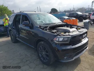 2017 Dodge Durango R/T with VIN 1C4SDHCT2HC732707, listed as a IAAI auction lot 42116051 with 102,108 mi miles. Bid and sale history available at carsss.com. Image 1.