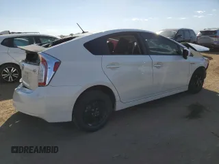 2012 Toyota Prius One with VIN JTDKN3DU4C1547473, listed as a Copart auction lot 74960944 with Not Provided miles and Salvage Title. Bid and sale history available at DreamBid. Image 3.