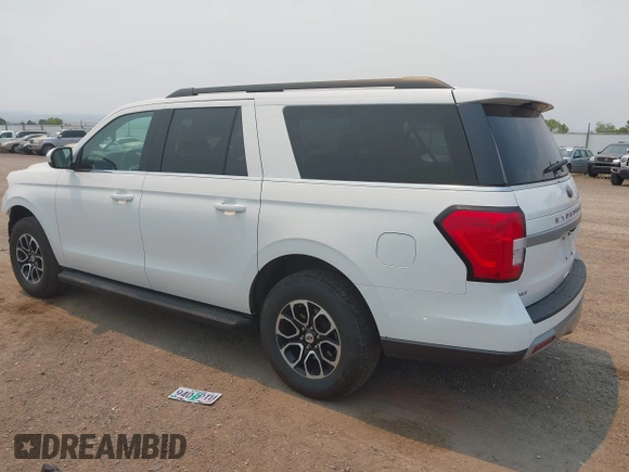 2024 Ford Expedition Max XLT with VIN 1FMJK1J83REA58270, listed as a IAAI auction lot 42660456 with 36,022 mi miles and . Bid and sale history available at DreamBid. Image 3.