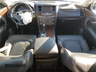 2020 Nissan Armada SL with VIN JN8AY2NC1LX519120, listed as a Copart auction lot 87589765 with 0 mi miles and Salvage Title. Bid and sale history available at carsss.com. Image 8.