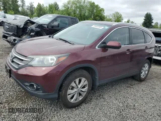 2012 Honda CR-V EX-L with VIN 5J6RM4H77CL080897, listed as a Copart auction lot 59463955 with 159,553 mi miles and Salvage title. Bid and sale history available at DreamBid. Image 1.