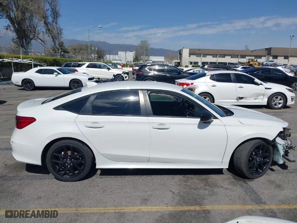 2023 Honda Civic Sedan Sport with VIN 2HGFE2F53PH529864, listed as a IAAI auction lot 41697935 with 28,678 mi miles. Bid and sale history available at carsss.com. Image 14.
