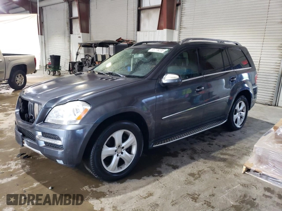 2010 Mercedes-Benz GL 450 with VIN 4JGBF7BE8AA563720, listed as a Copart auction lot 55779235 with 142,744 mi miles and Clean Title. Bid and sale history available at DreamBid. Image 1.
