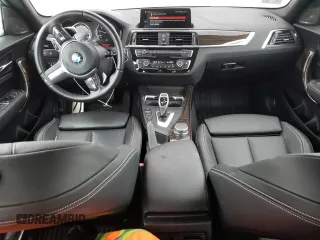 2021 BMW 2 Series M240i xDrive with VIN WBA2J7C00M7J48976, listed as a Copart auction lot 43737345 with 17,573 mi miles and Salvage Title. Bid and sale history available at carsss.com. Image 8.