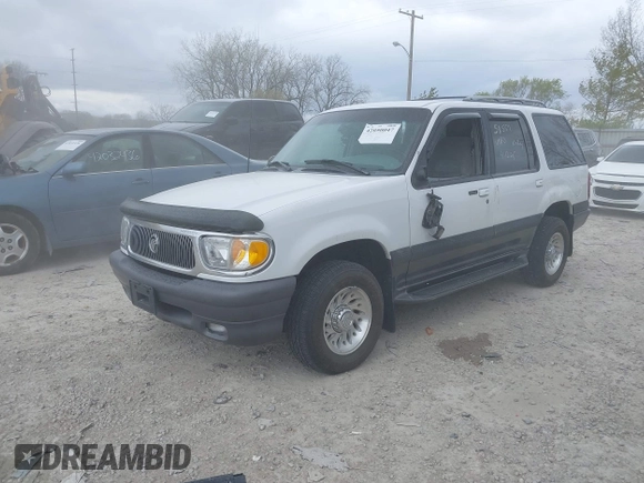 1998 Mercury Mountaineer with VIN 4M2ZU54E6WUJ22663, listed as a IAAI auction lot 42050047 with 123,766 mi miles and . Bid and sale history available at DreamBid. Image 2.