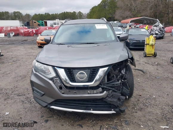 2017 Nissan Rogue SL with VIN 5N1AT2MT7HC863864, listed as a IAAI auction lot 41257835 with 167,597 mi miles. Bid and sale history available at carsss.com. Image 13.
