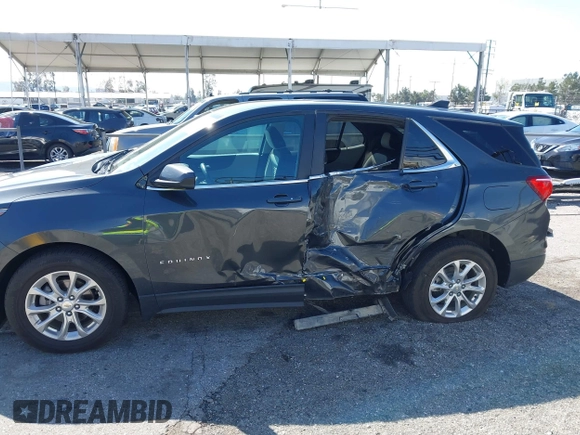 2021 Chevrolet Equinox LT with VIN 2GNAXKEV4M6125300, listed as a IAAI auction lot 41752542 with 83,604 mi miles. Bid and sale history available at carsss.com. Image 6.