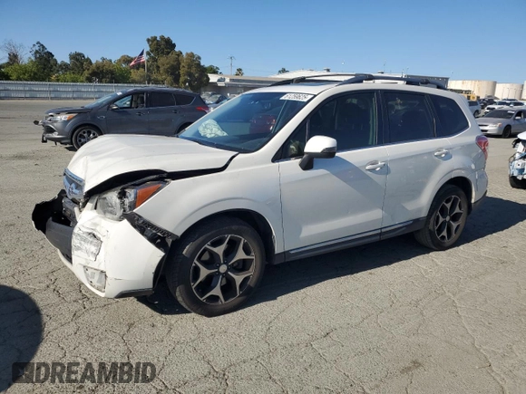 2016 Subaru Forester XT Touring with VIN JF2SJGVC2GH447069, listed as a Copart auction lot 61259625 with 94,499 mi miles and Salvage title. Bid and sale history available at DreamBid. Image 1.