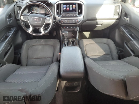 2017 GMC Canyon 2WD SLE with VIN 1GTG5CEN5H1244268, listed as a Copart auction lot 42705395 with 76,794 mi miles and Salvage Title. Bid and sale history available at carsss.com. Image 8.