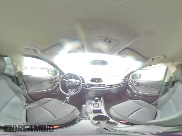 2015 Mazda 3 i SV with VIN JM1BM1T70F1246030, listed as a Copart auction lot 47873185 with 125,351 mi miles and Salvage Title. Bid and sale history available at carsss.com. Image 13.
