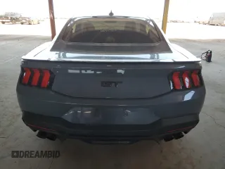 2024 Ford Mustang GT with VIN 1FA6P8CF2R5429568, listed as a Copart auction lot 60471835 with Not provided miles and Salvage title. Bid and sale history available at DreamBid. Image 6.